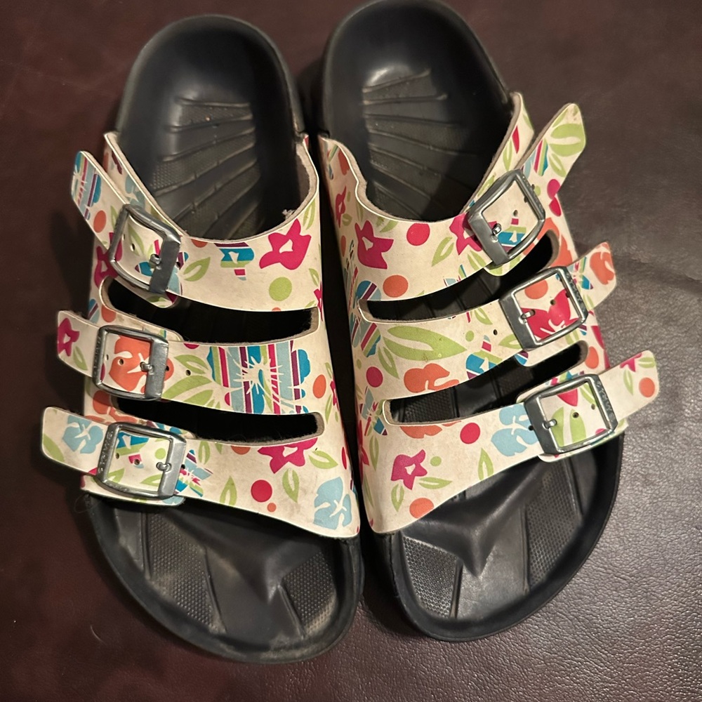 Birkenstock Multicolor Floral Sandals